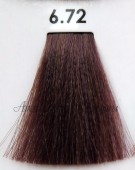 Краска для волос  Luxor Graffito Professional 6.72 темно-русый коричнево-фиолетовый 100 мл - salonak.ru - Екатеринбург