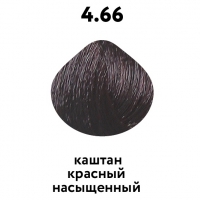 Краска для волос KAARAL Baco Color  4/66 каштан красный насыщенный - salonak.ru - Екатеринбург