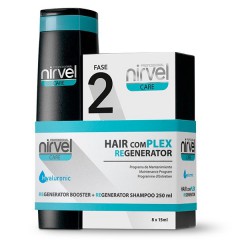 Молекулярное восстановление волос с гиалуроновой кислотой Nirvel Professional Hair Complex Regenerator - salonak.ru - Екатеринбург
