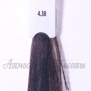 Безаммиачная краска для волос KAARAL Baco Soft 4.38 каштан золотистый перламутровый 100 мл - salonak.ru - Екатеринбург