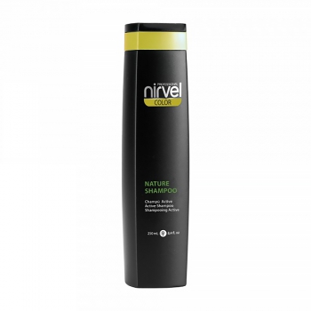 Шампунь для окрашенных волос Nirvel Nature Shampoo стабилизатор цвета 250 мл - salonak.ru - Екатеринбург