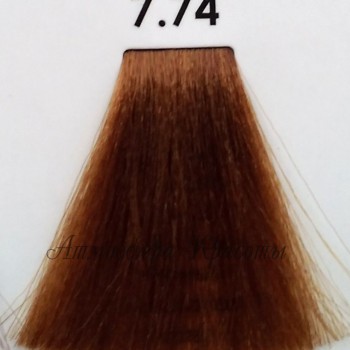 Краска для волос  Luxor Graffito Professional 7.74 русый коричнево-медный 100 мл - salonak.ru - Екатеринбург