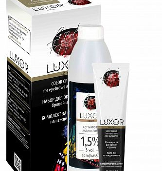 Крем-краска для бровей и ресниц Luxor 4.01 Графит - salonak.ru - Екатеринбург