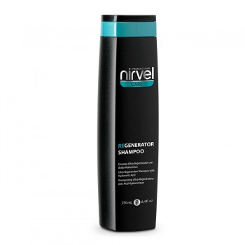 Бессульфатный восстанавливающий шампунь с гиалуроновой кислотой Regenerator Shampoo Nirvel Professional, 250 мл - salonak.ru - Екатеринбург