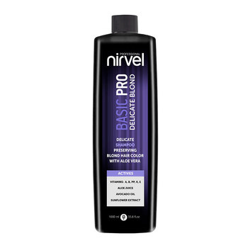 Деликатный шампунь для сохранения цвета блонд с алоэ вера Delicate Blond Shampoo, 1000мл - salonak.ru - Екатеринбург