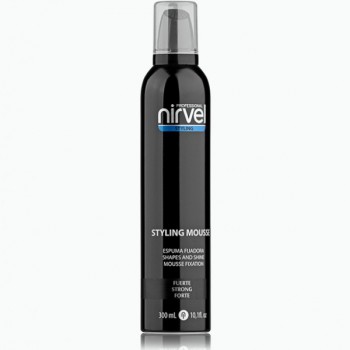 Мусс для укладки волос сильной фиксации Nirvel Mousse strong 300 мл - salonak.ru - Екатеринбург